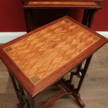 Load image into Gallery viewer, x SOLD Nesting Table, Nest of Table, Four Lamp or Side Table, Antique French Nest of Four Tables B11519
