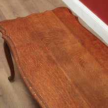 Load image into Gallery viewer, x SOLD Vintage French Coffee Table with Drawer to Each end and Brass Handles. B11703
