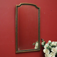 Load image into Gallery viewer, x SOLD Vintage French Over-mantel Mirror or Wall Mirror with Bevelled Mirror . B11849
