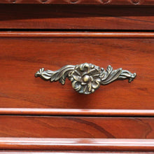 Load image into Gallery viewer, Vintage Australian Cedar Carved Hall Table Console Table with Drawers. B13141
