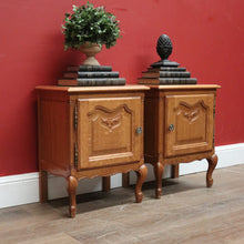 Load image into Gallery viewer, EOFY 10% - Pair of Vintage French Bedside Cabinets or Bedside Tables, Lamp Tables. B11537
