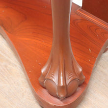 Load image into Gallery viewer, Vintage Australian Cedar Carved Hall Table Console Table with Drawers. B13141
