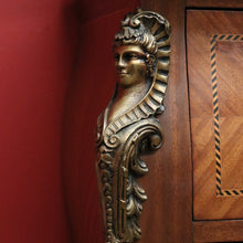 Load image into Gallery viewer, x SOLD Antique French Chest of Drawers, Entry or Hall Table, Cabinet with Marble Top and Brass Handles B11329
