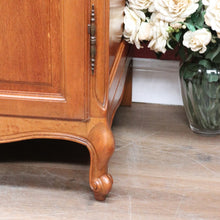 Load image into Gallery viewer, Antique French Oak Four Door Armoire Wardrobe Circa 1910 with Three Keys. B12821
