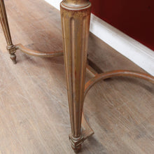 Load image into Gallery viewer, Antique French Giltwood D End Console Table with Marble Top Circa 1880. B13062
