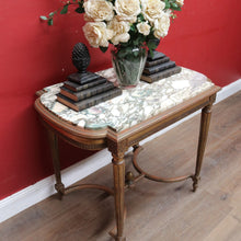 Load image into Gallery viewer, Antique French Giltwood D End Console Table with Marble Top Circa 1880. B13062
