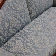 Load image into Gallery viewer, x SOLD Antique Central European Biedermeier Chaise, Lounge or Sofa, Flame Mahogany and Fabric. B11788
