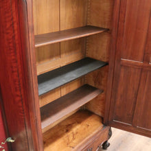 Load image into Gallery viewer, x SOLD Antique French Walnut Single Door armoire Linen Press with Mirror Door. B12342
