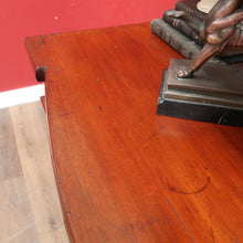 Load image into Gallery viewer, Antique English Mahogany and Flame Mahogany Chest with Mother of Pearl Handles. B13064
