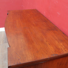 Load image into Gallery viewer, Antique English Mahogany and Flame Mahogany Chest with Mother of Pearl Handles. B13064
