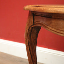 Load image into Gallery viewer, x SOLD Vintage French Oak Cabriole Leg Coffee Table or Side Lamp Table, Centre Table. B11706
