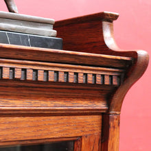 Load image into Gallery viewer, Antique English Oak Solicitor's Stacking Bookcase with Glazed Lift-Up Doors. B13063
