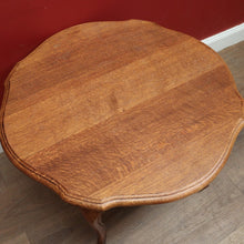 Load image into Gallery viewer, x SOLD Vintage French Oak Cabriole Leg Coffee Table or Side Lamp Table, Centre Table. B11706

