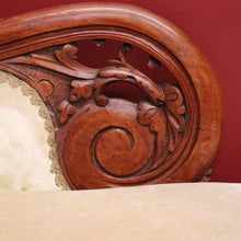 Load image into Gallery viewer, x SOLD Antique Australian Cedar Single ended Chaise, Lounge, Settee, with Castors. B12343
