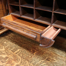 Load image into Gallery viewer, Antique Cutler Quarter Sawn Oak Roll Top Desk with Tambour and Key. B13065
