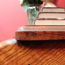 Load image into Gallery viewer, Antique Cutler Quarter Sawn Oak Roll Top Desk with Tambour and Key. B13065
