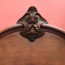 Load image into Gallery viewer, Antique English Mahogany Twin Pedestal Sideboard with Three Drawers and Backboard. B12349
