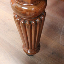 Load image into Gallery viewer, Antique English Oak Extending Dining Table with Joseph Fitter Winding Mechanism. B13057
