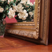 Load image into Gallery viewer, A Large and Impressive Vintage French Gilt Framed Bevelled Edge Mirror. B12329
