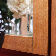 Load image into Gallery viewer, Australian Maple Dressing Table with Mirror and Three Drawers, Brass Handles. B12654
