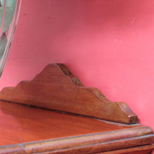 Load image into Gallery viewer, Antique English Mahogany Bedside Cabinet with Scalloped Gallery. B13053
