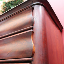 Load image into Gallery viewer, English Biedermeier Mahogany Secretaire Chest with Mother-of-Pearl Detail. B12650
