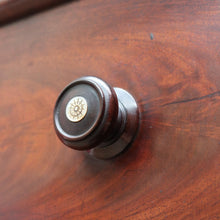 Load image into Gallery viewer, English Biedermeier Mahogany Secretaire Chest with Mother-of-Pearl Detail. B12650

