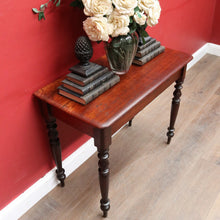 Load image into Gallery viewer, Antique Australian Colonial Cedar Hall Table with One Piece Slab Top. B13054

