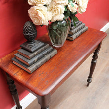 Load image into Gallery viewer, Antique Australian Colonial Cedar Hall Table with One Piece Slab Top. B13054
