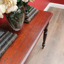 Load image into Gallery viewer, Antique Australian Colonial Cedar Hall Table with One Piece Slab Top. B13054
