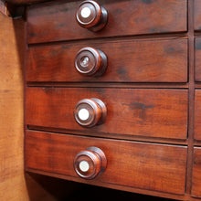 Load image into Gallery viewer, English Biedermeier Mahogany Secretaire Chest with Mother-of-Pearl Detail. B12650
