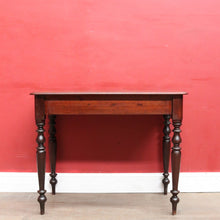 Load image into Gallery viewer, Antique Australian Colonial Cedar Hall Table with One Piece Slab Top. B13054
