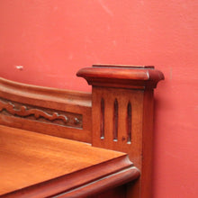 Load image into Gallery viewer, Antique English Mahogany Sideboard or Servery with Drawer and Cupboard Storage. B12359
