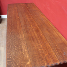 Load image into Gallery viewer, English Oak Sideboard with Carved Greenman Detail and Art Nouveau Handles. B12660
