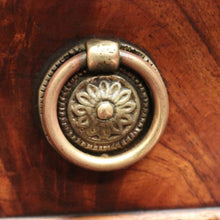 Load image into Gallery viewer, x SOLD 1940s English Mahogany Two Drawer Hall Table or Lamp Side Table. B12361
