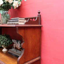Load image into Gallery viewer, Antique English Walnut Sideboard with Panelled Doors and Brass Fittings. B12682
