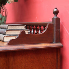 Load image into Gallery viewer, Antique English Walnut Sideboard with Panelled Doors and Brass Fittings. B12682

