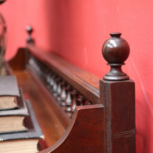 Load image into Gallery viewer, Antique English Walnut Sideboard with Panelled Doors and Brass Fittings. B12682
