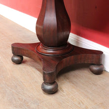 Load image into Gallery viewer, Antique English Mahogany Fold Over Tea Table Games Table or Parlour Table. B13050

