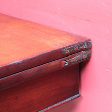 Load image into Gallery viewer, Antique English Mahogany Fold Over Tea Table Games Table or Parlour Table. B13050
