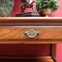 Load image into Gallery viewer, Antique Australian Cedar Servery or Dumb Waiter with Drawers and Cupboard. B12653
