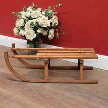 Load image into Gallery viewer, x SOLD - Vintage German Timber Child’s Sleigh by Davos Germina Marked Made in GDR. 12667
