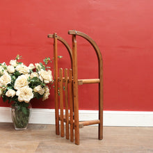 Load image into Gallery viewer, x SOLD - Vintage German Timber Child’s Sleigh by Davos Germina Marked Made in GDR. 12667
