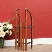 Load image into Gallery viewer, Vintage German Timber Child’s Sleigh by Davos Germina Marked Made in GDR. 12666

