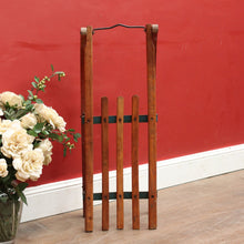 Load image into Gallery viewer, Vintage German Timber Child’s Sleigh by Davos Germina Marked Made in GDR. 12666
