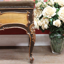 Load image into Gallery viewer, Antique French Louis XV Style Vernis Martin Piano Stool with Tapestry Seat and Lift Top Storage. B13059
