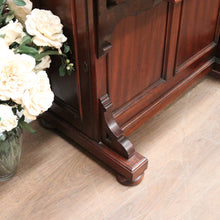 Load image into Gallery viewer, Antique Mahogany Davenport Desk with Black Leather Writing Slope. B12376
