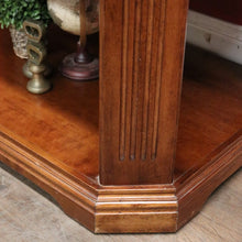 Load image into Gallery viewer, x SOLD Vintage Drexel-Style Two Tier Sideboard or Hall Table Stand, Reeded Supports. B12368
