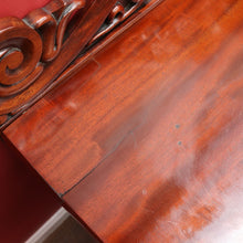 Load image into Gallery viewer, Antique English Mahogany and Flame Mahogany Twin Pedestal Sideboard. B12694
