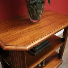 Load image into Gallery viewer, x SOLD Vintage Drexel-Style Two Tier Sideboard or Hall Table Stand, Reeded Supports. B12368
